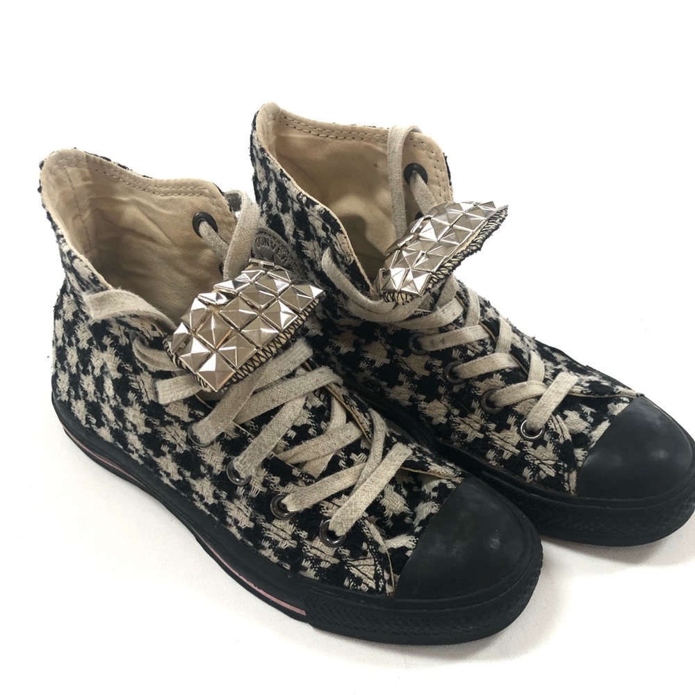 Converse Chuck Taylor Houndstooth High tops 36.5